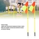 thumbnail image 3 of Fistorias de Fútbol Poses, Banderas de la Esquina de Campo de Fútbol Plastic de desgaste Ligero para Abrenamiento, 3 of 7