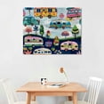 thumbnail image 2 of Orinice Vintage Campers Fine Art Aesthetic Poster & Print Wall Painting for Classroom Kitchen Office Farmhouse Bathroom Room Decor Pictures Wall Art Painting Canvas Wall Art Living Room, 2 of 6