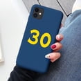 thumbnail image 1 of Étuis de téléphone en silicone Lucky Basketball Clothing Number, iPhone 13, 12, 11, Pro, Max, Poly, X, XS, MAX, 7, 8, 6S, Plus, SE, dehors Cover, 2020 qiuyongming unisex, 1 of 2