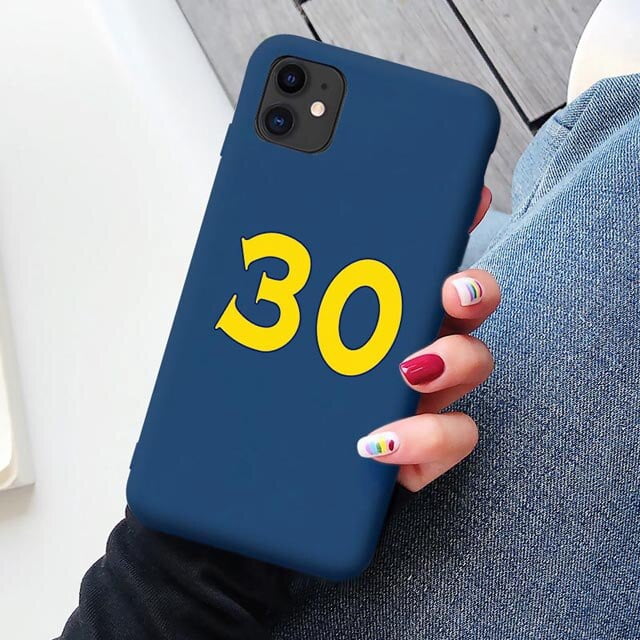 Étuis de téléphone en silicone Lucky Basketball Clothing Number, iPhone 13, 12, 11, Pro, Max, Poly, X, XS, MAX, 7, 8, 6S, Plus, SE, dehors Cover, 2020 qiuyongming unisex
