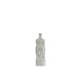 thumbnail image 1 of Urban Trends Collection 24410 Ceramic Round Bottle Vase With Dimpled Sides- Small - Gray, 1 of 1