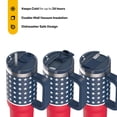 thumbnail image 2 of RTIC 30 oz Tumbler, Ceramic Lined, Leak-Resistant Straw Lid, Road Trip, Stars, 2 of 8