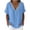 Light Blue(Womens Shirts), variant on GUACER Womens V Neck Flowy Tee Blouses Lace Trim Short Sleeve Shirts Button Detail Casual Boho Summer Tunic Tops