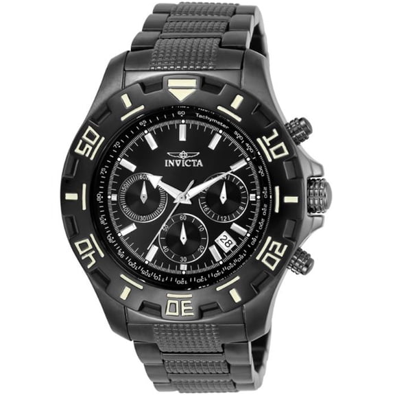 Invicta Specialty Chronograph Men's Black Dial Quartz Watch 6412