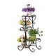 thumbnail image 2 of ADDHAT Soporte Para Plantas Negro Metálico Con Estable Para Interiores Y Exteriores, 2 of 2