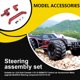 thumbnail image 2 of Kit de dirección de piezas RC Professional Rock Crawler Climbing de vehículos multicolor de metal resistente reemplazo para 44571 J3 Rojo 1 set Inevent FN001430-03, 2 of 7
