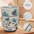 thumbnail image 2 of Victorian Style Pressure Cooker Cover Blue Retro Poppy Flower Plant Dust Cover for Kitchen Appliances with Top Handle & Storage Pockets, Fits 8 Quart Instant Pot, Air Fryer, Crock Pot, 2 of 9