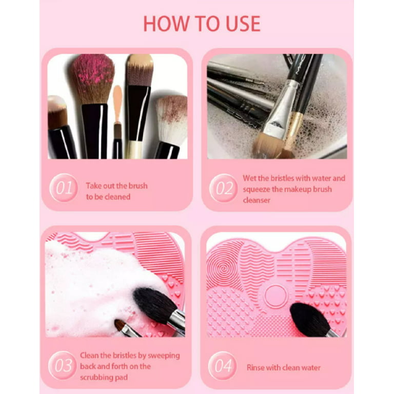 Makeup Brush Cleaner Silicone Beauty Egg Cleaning Tool Set Beauty