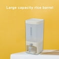 thumbnail image 6 of Coollooc Moisture-Proof Plastic 25 lbs Capacity Rice Dispenser, 6 of 8