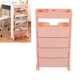 thumbnail image 5 of Librería Móvil Estante de Almacenamiento de Gran Capacidad para el Dormitorio del Salón de Clases Diseño Inclinado de Construcción Sólida Ruedas Universales Fácil de ANGGREK  Otros, 5 of 8