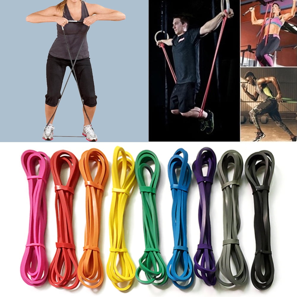 Resistance Bands Home Workout Set Weights Pilates Yoga Rehab Gym