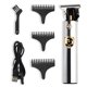 thumbnail image 1 of Clipper del cabello USB Recargables Adultos Afeitadora Mujeres Hombres Trimmer Pelón Groomer Acero Inoxidable Portátil Portátil Equipo de peluquero Plata Advancent CE001474-02B, 1 of 6