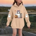 thumbnail image 2 of Chemise d'Halloween pour Enfants + Sweat à Capuche à Manches Longues Imprimé d'Hiver + Tenue de Fête, 2 of 4