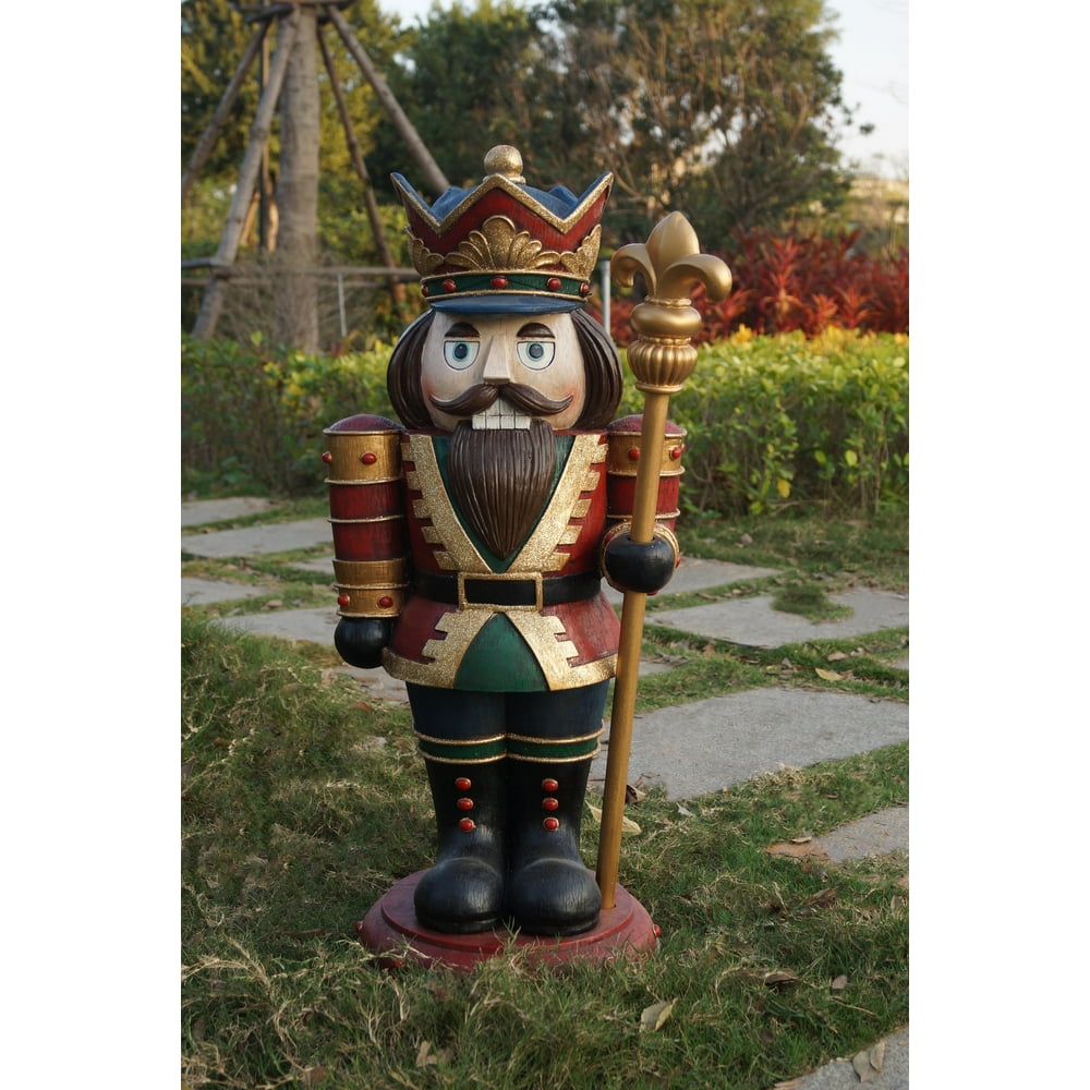WOODEN FINISH SMALL NUTCRACKER