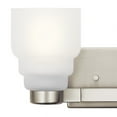 thumbnail image 5 of 55011NI Kichler Lighting Vionnet - 2 Light Bath Vanity Approved for Damp Locations - with Transitional inspirations - 7.5 inches tall by 14.5 inches, 5 of 6
