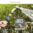 thumbnail image 4 of RAINPOINT Digital Water Flow Meter LCD Outdoor Garden Hose Water Consumption Flow Rate Measure 3/4in, 4 of 5
