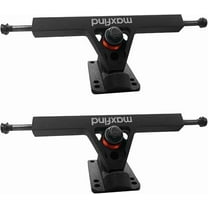 175mm Aluminum Alloy Skateboard Truck Replacement Accessories For Longboard Cruiser Board Black, 2pcs