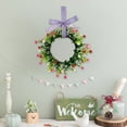 thumbnail image 3 of Pgyong Spring Wreath for Front Door with Frosted Greenery and Berries, All-Season Artificial Wreath for Indoor Outdoor Wall Holiday Decor, 3 of 6