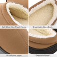 thumbnail image 6 of VONMAY Boys Girls Moccasins Slippers Memory Foam House Shoes Big Kids, 6 of 7