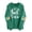 E#Green, variant on St Patricks Day Sweatshirt Women Heart Shamrock Shirt Irish Green Hoodies Long Sleeve Drop Shoulder Tops Cute Pullover with Pocket