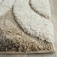 thumbnail image 6 of SAFAVIEH Florida Declan Geometric Swirls Shag Area Rug, Cream/Smoke, 8' x 10', 6 of 12