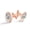 Color 2, variant on Men's Classic Stainless Steel, Anchor Compass Sailboat Pattern Cufflinks Business Wedding Shirts, Rose Gold