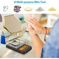 thumbnail image 5 of Digital Scale, Brifit 50g-0.006g Precise Scale with 50g Calibration Weights Tweezers Scale for Kitchen Food Cooking Jewelry Medicine Orange, 5 of 11