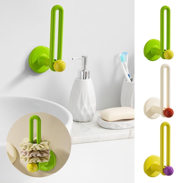 Portafolios para el cabello | Organizador de accesorios para el cabello montado en la pared | Plástico resistente al óxido | Diseño de gancho para ahorrar espacio 6x8,5x15,5 cm | Para los repas