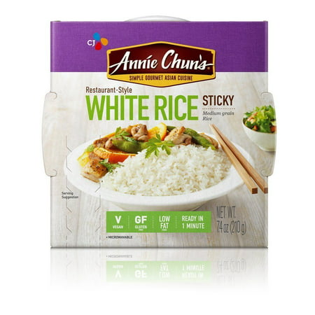 Annie Chun's Rice Express White Sticky Rice 7.4 Ounce (Pack of (Best Sticky Rice Brand)