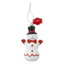 Red and White Standing Snowman Christmas Ornament, 5", by Holiday Time