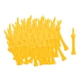 thumbnail image 1 of Almencla 100 Pieces Golf Tee Club Accessories Reusable for Backyard Beginner Training yellow, 1 of 8