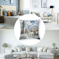 thumbnail image 5 of Sketchy Pillow Cushion Cover, Travel The World Theme Historical Italian Landmarks Venice Rome Florence Pisa, Decorative Square Style Pillow Cover 1 Set of 2, Various Specifications, 5 of 7