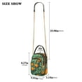 thumbnail image 2 of FORMRS Crossbody Bag for Women Shoulder Cell Phone Purse with Zipper, Orange Tree Pattern, 2 of 7