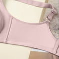thumbnail image 4 of Bras for Women No Underwire Baeitkot Women's Plus Size Shaping Bra Wireless Gathered Thin and Comfortable Sagging Bra, 4 of 7