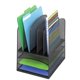 thumbnail image 1 of Organizador de escritorio Safco Onyx Mesh 5, 3 bandejas, acero, 1 of 2