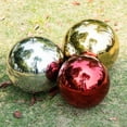 thumbnail image 5 of Arborister Stainless Steel Gazing Ball Garden Mirror Globe Hemisphere, 5 of 10