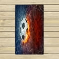 thumbnail image 1 of Balón de Fútbol ABPHQTO Fuego Agua Iluminación Toalla 40x70 cm, 1 of 1