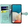 thumbnail image 4 of Wallet Phone Case for Samsung Galaxy A53 5G,Cute Cartoon Cat Dog Pattern PU Leather Case with Magnetic Clasp and Cash Card Slots Holder Cover for Samsung Galaxy A53 5G CD Green, 4 of 18