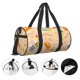 thumbnail image 3 of Fotbe Scandinavian Style Hygge Bolsa Deportiva de Lona Plegable con Estampado, Bolsa de Gimnasio con Bolsillo Seco/Húmedo, Bolsa de Viaje Ultraligera de Gran Capacidad, 3 of 6