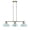 Seafoam, variant on Golden Duncan 3 Light Linear Pendant, Aged Brass, Seafoam Shades - 3602-3LPAB-SF