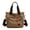Brown, variant on Sunyuer Canvas Tote Bag for Women, Crossbody Bag Handbag with Zipper Shoulder Bag for Shopping Travel Work