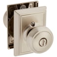 thumbnail image 2 of Schlage Lock Company F51AAND619ADD F51A Andover 619 ADD Addison Deco Rose Entry Door Lock Satin Nickel, 2 of 2
