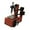 red new color, variant on Tire Changer Model Miniature Removable Picker Machine Collectible Display Piece for Repair Shop Hobbyist Diorama