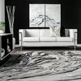 thumbnail image 3 of nuLOOM Drea Marble Abstract Area Rug, 8' x 10', Gray, 3 of 3
