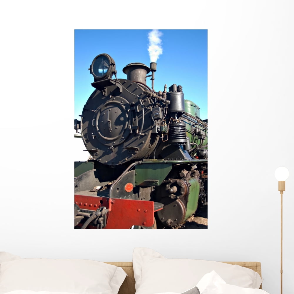Up Steam Train Wall Mural by Wallmonkeys Peel and Stick Graphic (36 in ...
