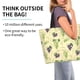 thumbnail image 2 of Disketp Green And Purple Grapes Bolsa Tote Estampada para Mujer, Bolso de Hombro y de Mano para Compras y Viajes, 2 of 8