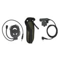 thumbnail image 3 of Auriculares militares unilaterales, HD01 Auriculares militares de 2 vías para motocicletas Auriculares ultra sensibles, 3 of 9