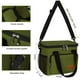 thumbnail image 5 of Bolsa de almuerzo con aislamiento Femular para trabajo, oficina, pícnic, 8.5 L, color verde militar, 5 of 7