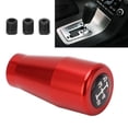 thumbnail image 1 of Gear Shifter Head, Reliable Sturdy 5 Speed Gear Shifter Lever Knob Aluminum For Most Manual Vehicles, 1 of 8