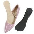 thumbnail image 5 of Eosunjian 2 Pair of High Heels Insoles Self-adhesive Pain Relief Prevent Feet from Sliding 3/4 Insert Cushion for High Heels (Clear), 5 of 13